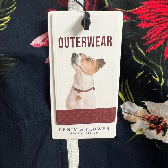 Denim And Flower Ricky Singh Flower Jacket Size 8 Kids - Picture 3 of 5